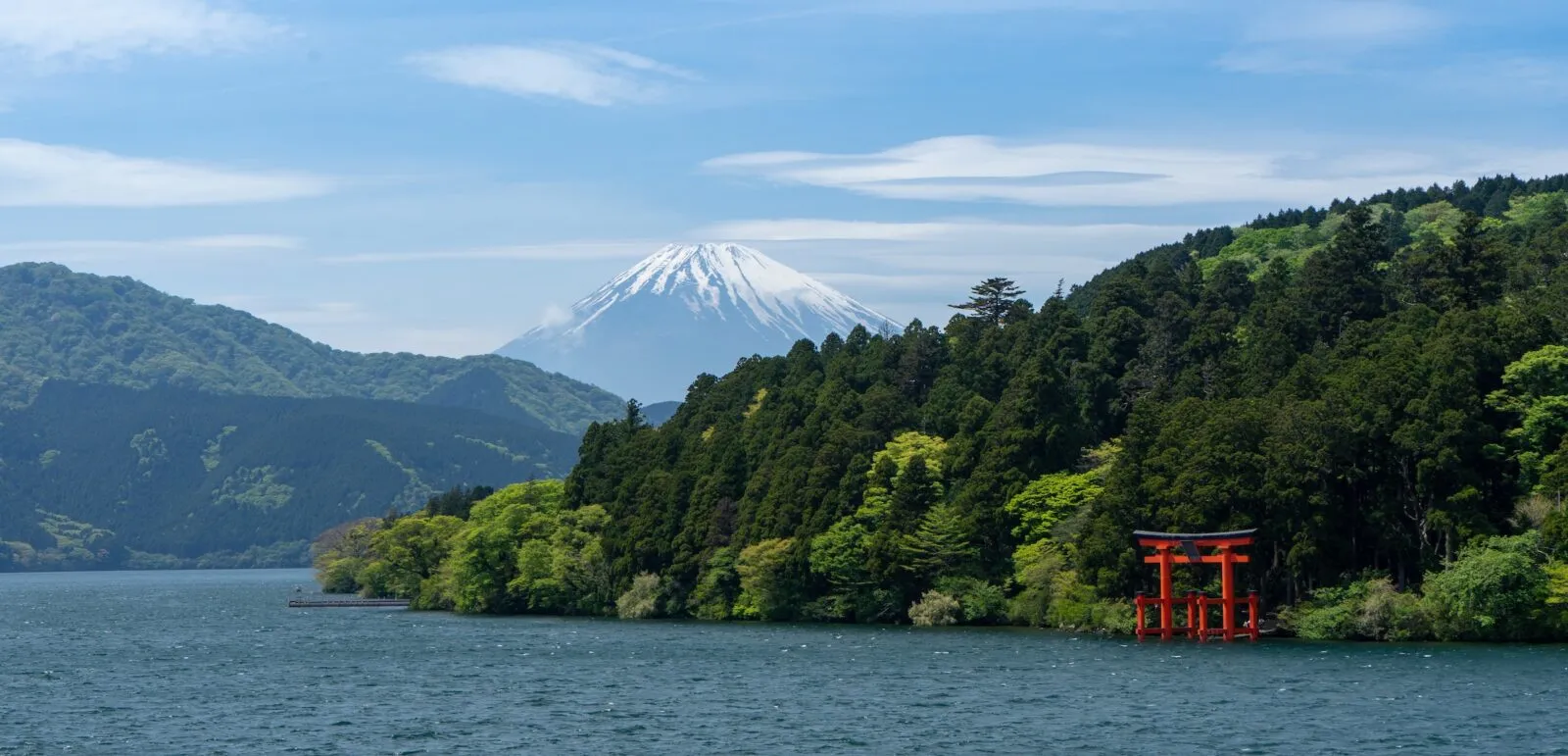 japanse-alpen-mount-fuji-water-berg
