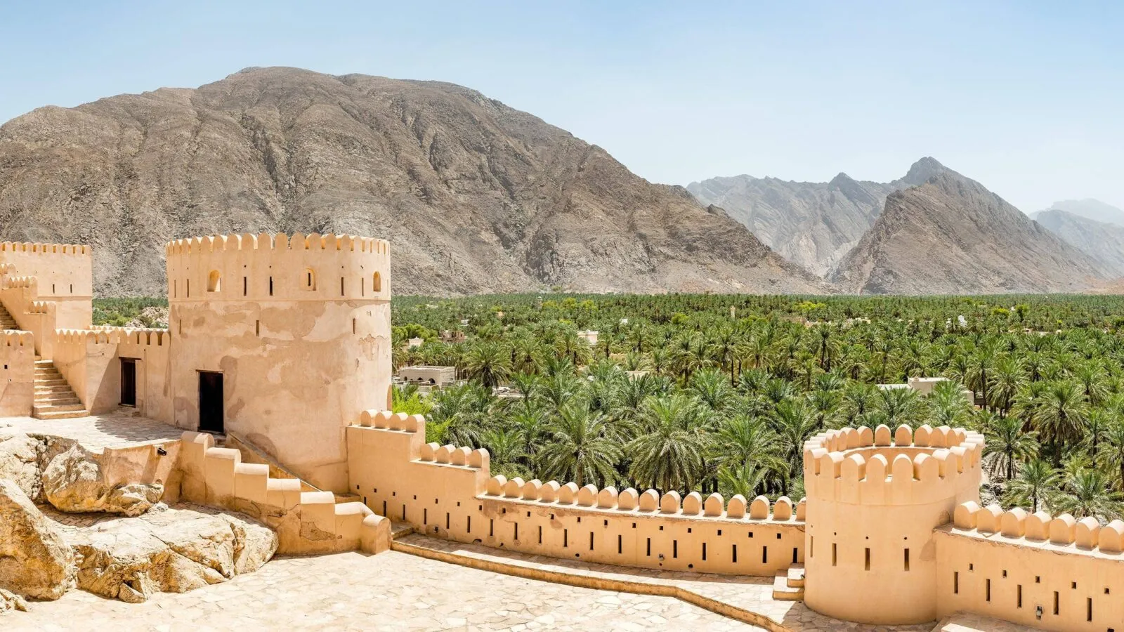 Fort Nakhal in Oman