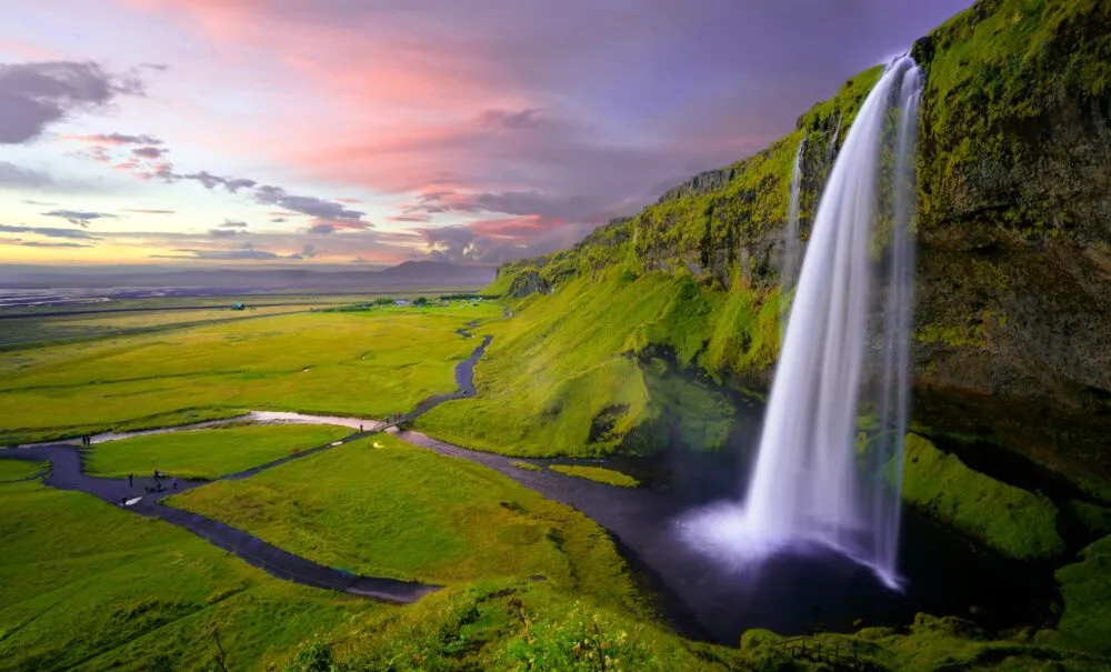 Waterval in IJsland