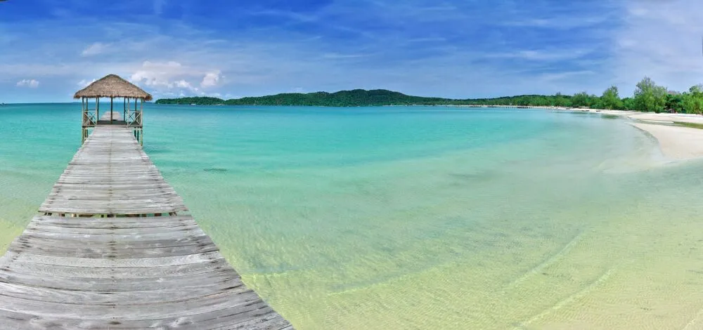 Cambodja monkey island zee