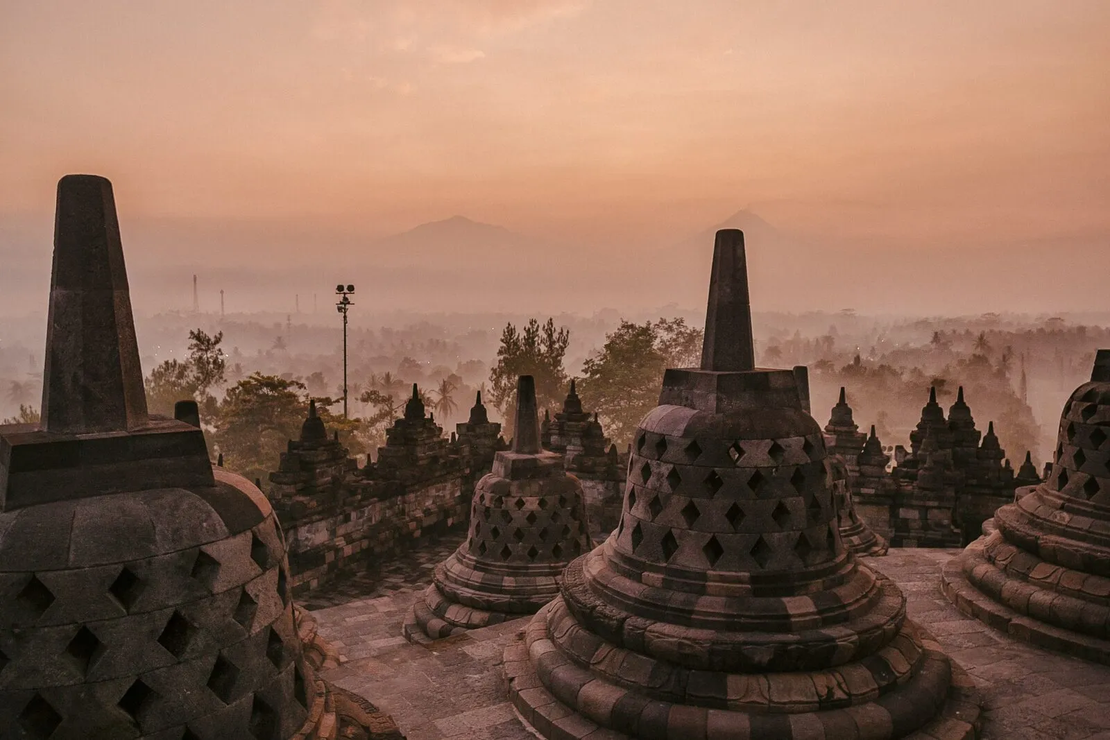 Indonesië yogjakarta borobudur tempel