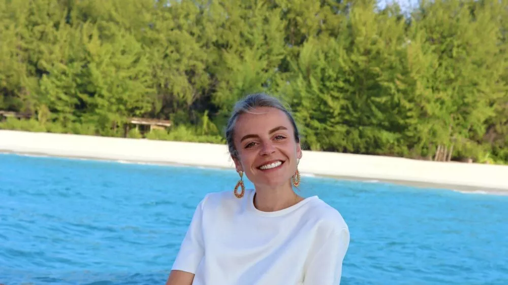 Astrid in Tanzania