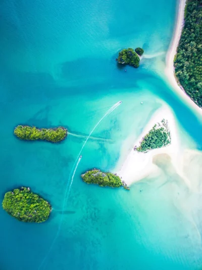 Zee en eilanden van Thailand