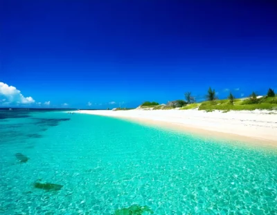 Yonaha Maehama Beach op Okinawa, Japan