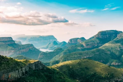 Blyde River Canyon in Zuid-Afrika.