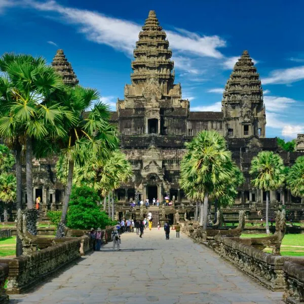 Angkor Wat in Cambodja.