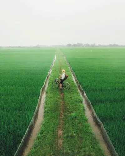 fietsen in ninh binh