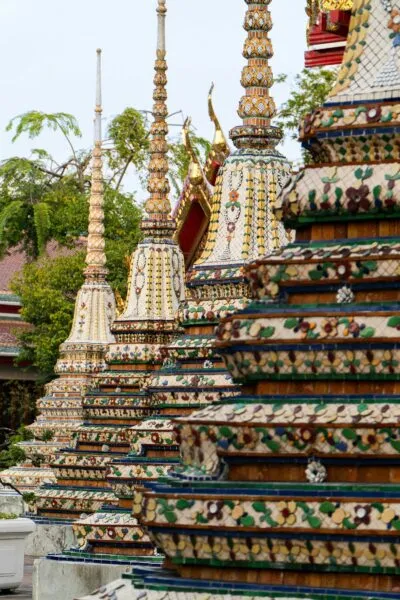 wat pho tempel in thailand, bangkok