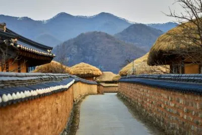 Andong in Zuid-Korea.