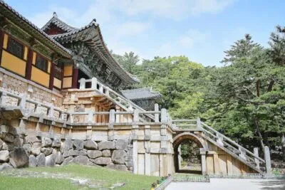 Bulguksa Tempel in Zuid-Korea.