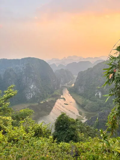Ninh Binh in Vietnam.