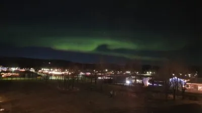 Noorderlicht in IJsland.