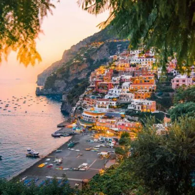 Positano in Italië.