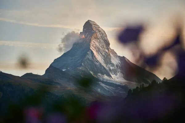 Top van de Matterhorn, Zwitserland.