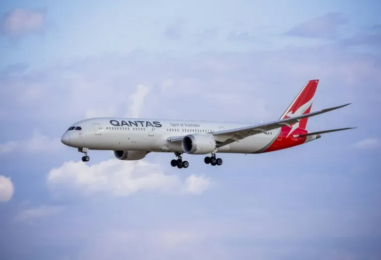 Vliegtuig van Qantas