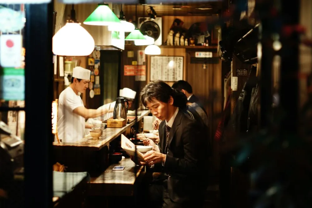 Restaurant in Zuid-Korea.