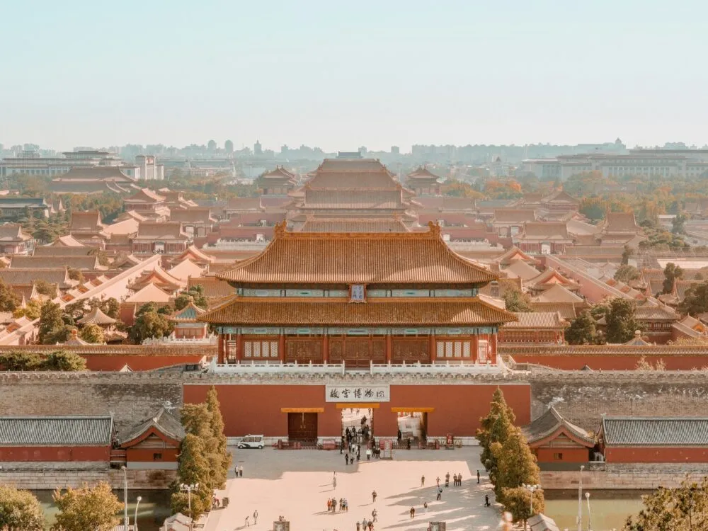Verboden Stad in Beijing, China