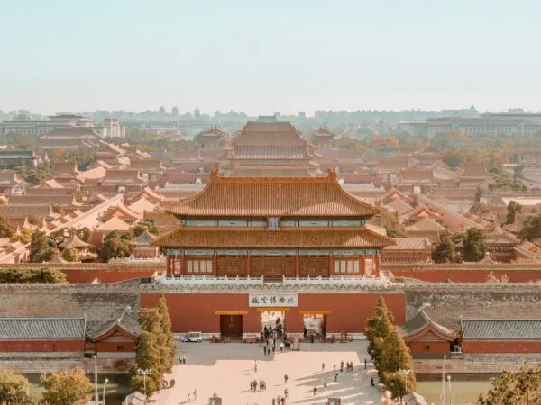 Verboden Stad in Beijing, China