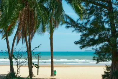 Stranden op Sanya, China