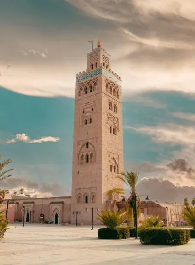 Koutoubia moskee in Marrakech, Marokko